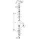 Baterie lavoar 100 Hansgrohe Metropol 424792449191 foto 3