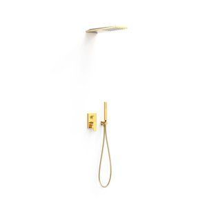 Sistem de duș PROJECT-TRES cu baterie de instalare ascunsă cu Rapid-box Gold 24K 21128005OR foto