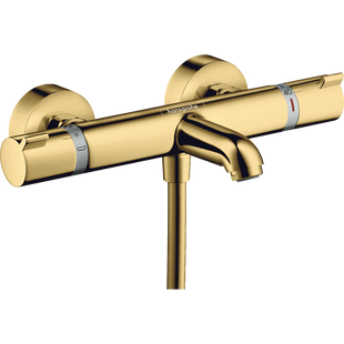 Baterie termostatică pentru baie Hansgrohe Ecostat Comfort, optic auriu lustruit (13114990) 13114990 foto