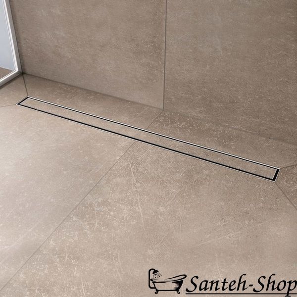 Scurgere de duș Hansgrohe RainDrain Compact Flat 60cm cu montare pe faianță (56163000) 56163000 foto