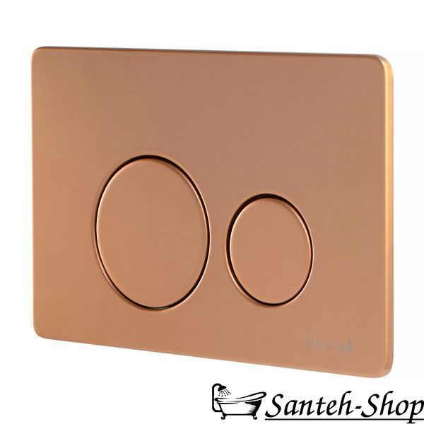 Buton de scurgere IMPRESE i-FRAME i7111SR otel inoxidabil lucios auriu roz i7111SR foto
