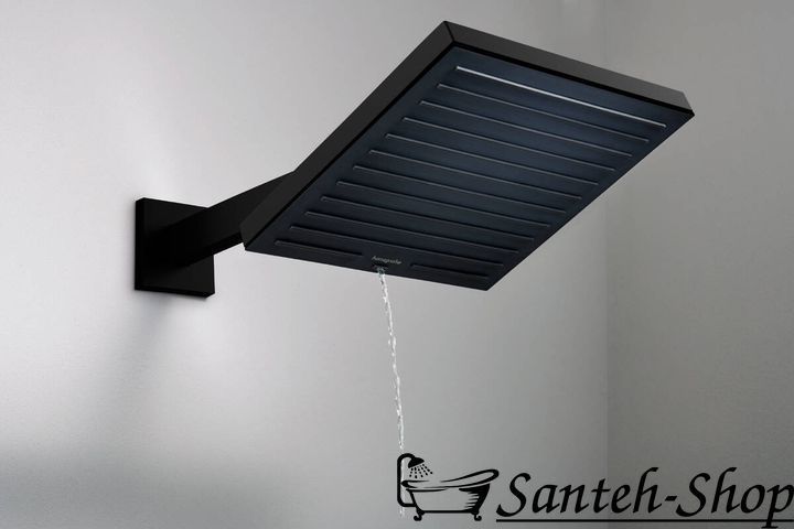 Duș fix Hansgrohe Pulsify E 260 1jet EcoSmart+, negru mat (24333670) 24333670 foto