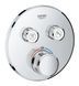GROHE SMARTCONTROL термостат для душа, внешняя часть, на 2 выхода, хром 29119000 фото 1