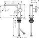 Смеситель для умывальника Hansgrohe 73020670 Tecturis E 110 Fine CoolStart 73020670 фото 2