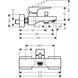 Baterie baie HANSGROHE 32540990 32540990 foto 2