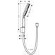 Set de duș Hansgrohe Raindance Alive Select S 3jet EcoSmart 24611140, cu suport și furtun de 1,6 m, bronz 24611140 foto 2