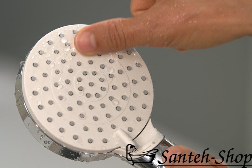 Ручной душ Hansgrohe Crometta 100 Vario, белый/хром (26330400) 26330400 фото
