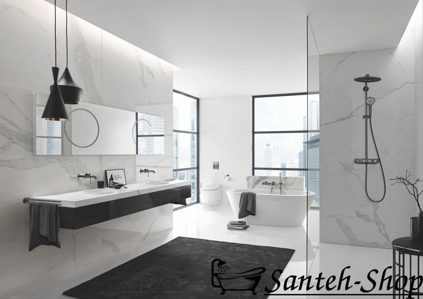 Baterie lavoar Grohe Essence 29192AL1 ​​&icirc;ncorporat Brushed Hard Graphite 29192AL1 foto