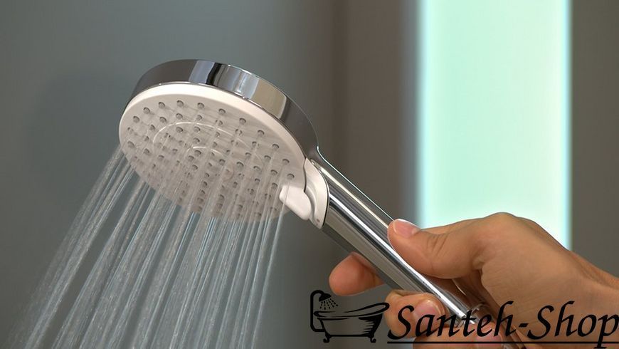 Ручной душ Hansgrohe Crometta 100 Vario, белый/хром (26330400) 26330400 фото