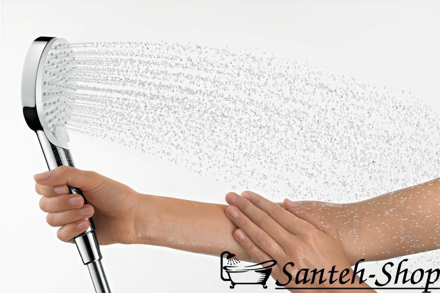Ручной душ Hansgrohe Crometta 100 Vario, белый/хром (26330400) 26330400 фото