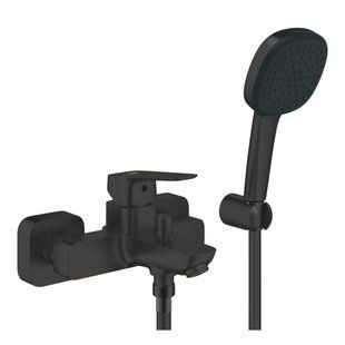 Grohe Cubeo baterie de baie cu set de duș, negru mat (1018142430) 1018142430 foto