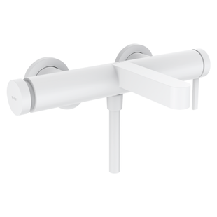 Baterie cadă Hansgrohe Finoris 76420700 monocomandă alb mat 76420700 foto