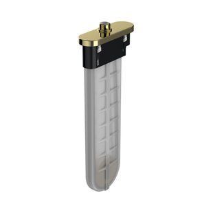 Внешняя часть с прямоугольной розеткой Hansgrohe sBox 28010990 золото 28020990 фото