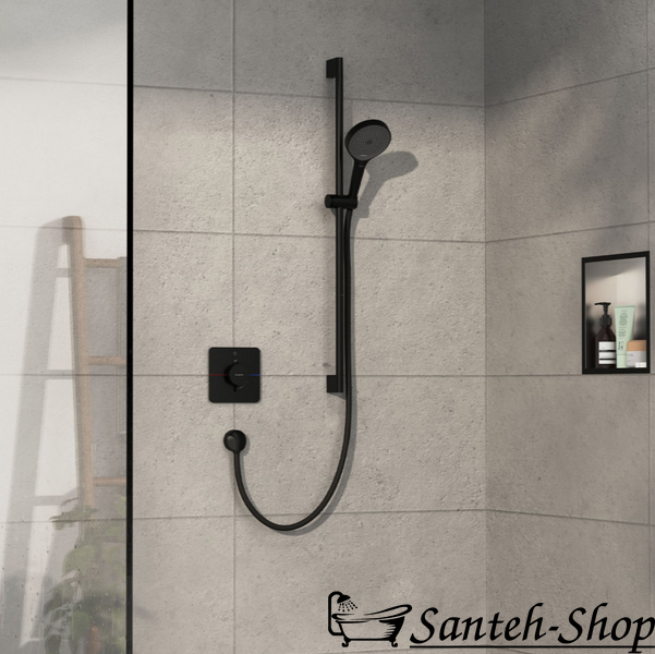 Термостат скрытого монтажа Hansgrohe ShowerSelect Comfort Q на 1 функцию, Matt Black (15581670) 15581670 фото