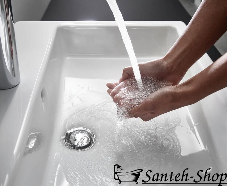 Смеситель для умывальника Hansgrohe Focus 100 со сливным гарнитуром, хром (31607000) 31607000 фото