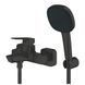 Grohe Cubeo baterie de baie cu set de duș, negru mat (1018142430) 1018142430 foto 2