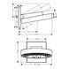 Верхний душ Hansgrohe Rainfinity 3JET 250 мм (26232700) 26232700 фото 2