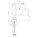 Baterie bideu IMPRESE BRENTA ZMK071901070 cartus cromat 25 mm ZMK071901070 foto 2