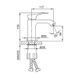 Baterie lavoar Frap H75 F1075-9 F1075-9 foto 2