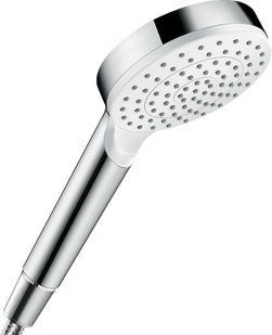 Ручной душ Hansgrohe Crometta 100 1jet, EcoSmart 9л/мин, White/Chrome (26333400) 26333400 фото