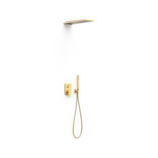 Sistem de duș ascuns PROJECT-TRES cu Rapid-box Matte gold 24K 21128005OM foto