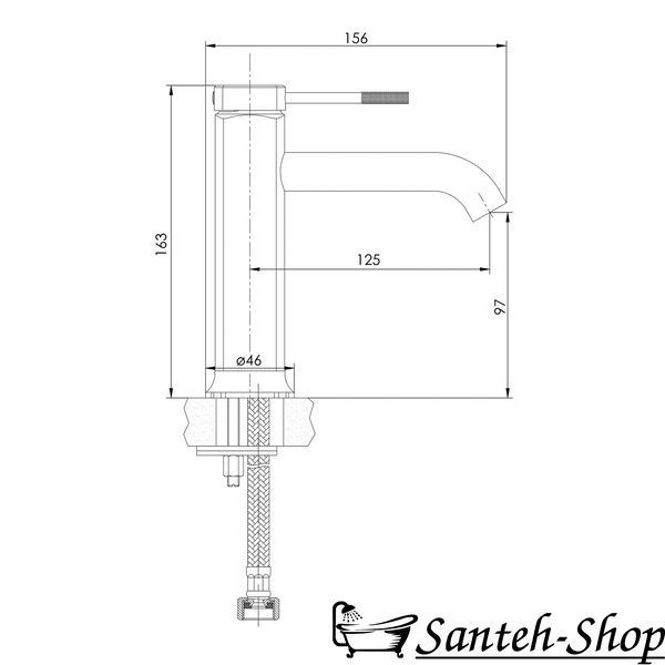 Baterie lavoar IMPRESE BRENTA ZMK071901010 crom ZMK071901010 foto