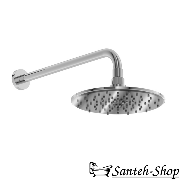 Sistem de duș &icirc;ncastrat IMPRESE KUCERA t04803401SRC (termostat cu 2 funcții, cap de duș ABS 230 mm, cap de duș cu 3 moduri, furtun PVC 1500 mm), cromat t04803401SRC foto