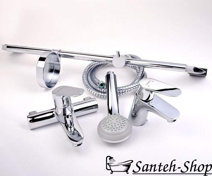 Hansgrohe Focus E baterie baie, crom (31940000) 31940000 foto