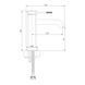 Baterie lavoar IMPRESE BRENTA ZMK071901010 crom ZMK071901010 foto 2
