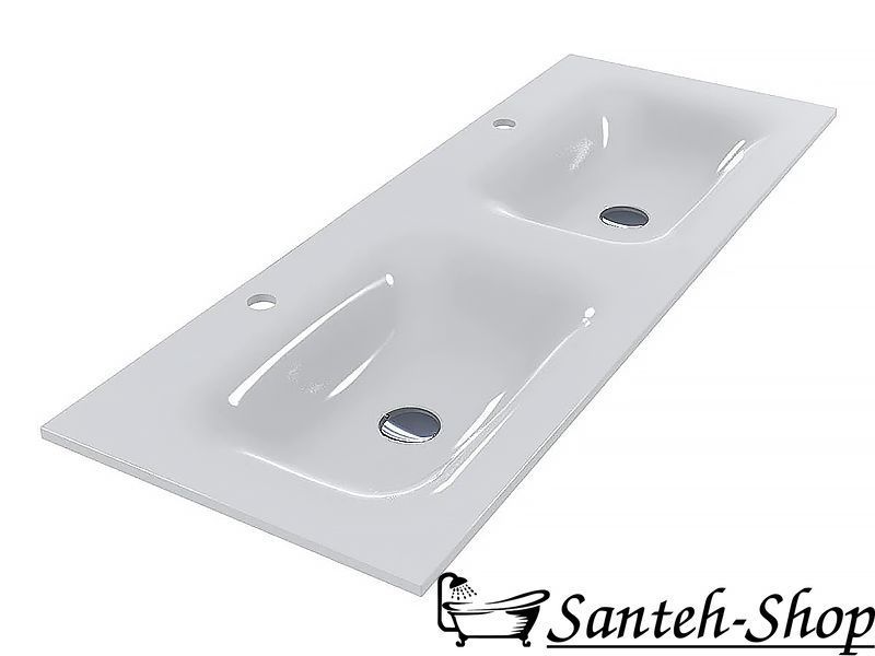 Dulap suspendat cu chiuvetă JESSEL 1200D (ALB) JESSEL 1200D (WHITE) foto