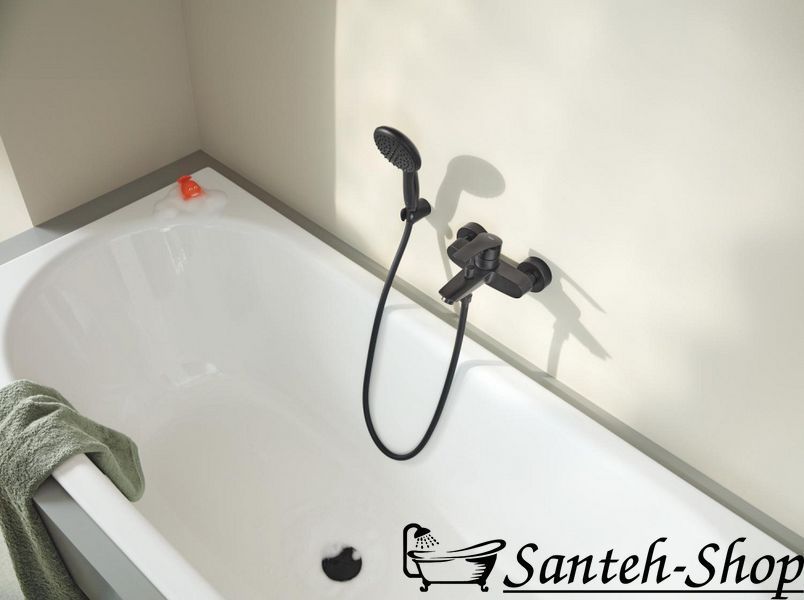 Ручной душ Grohe Tempesta 110, 2 режима струи, черный матовый (261612433) 261612433 фото