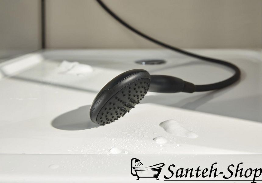 Ручной душ Grohe Tempesta 110, 2 режима струи, черный матовый (261612433) 261612433 фото