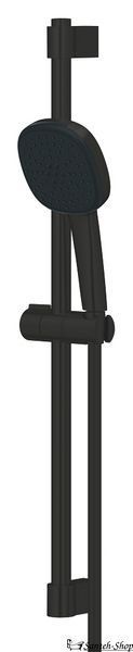 Duș de m&acirc;nă Grohe Tempesta Cube 110, 2 spray-uri, negru mat (267462433) 267462433 foto