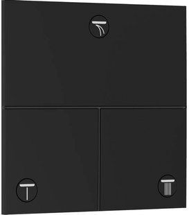Переключатель Hansgrohe ShowerSelect Comfort E на 3 функции, Matt Black (15573670) 15573670 фото