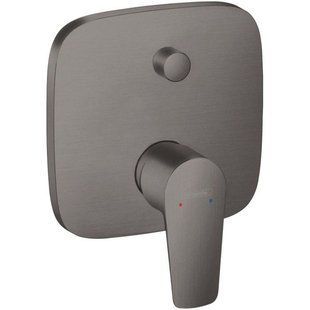 Baterie baie Hansgrohe Talis E 71474340, crom negru 71474340 foto