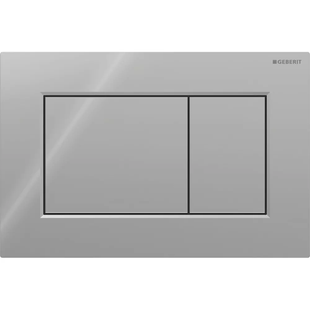 Кнопка смыва GEBERIT SIGMA01 SQUARE 115.660.21.1 для двойного смыва, глянцевый хром 115.660.21.1 фото