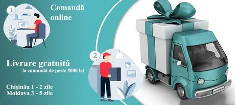 Livrare gratuită de instalații sanitare în Chișinău și Moldova. Condiții: Santeh-shop.md (de la 5.000 lei). Comandați toalete, robinete, căzi de baie cu garanție.