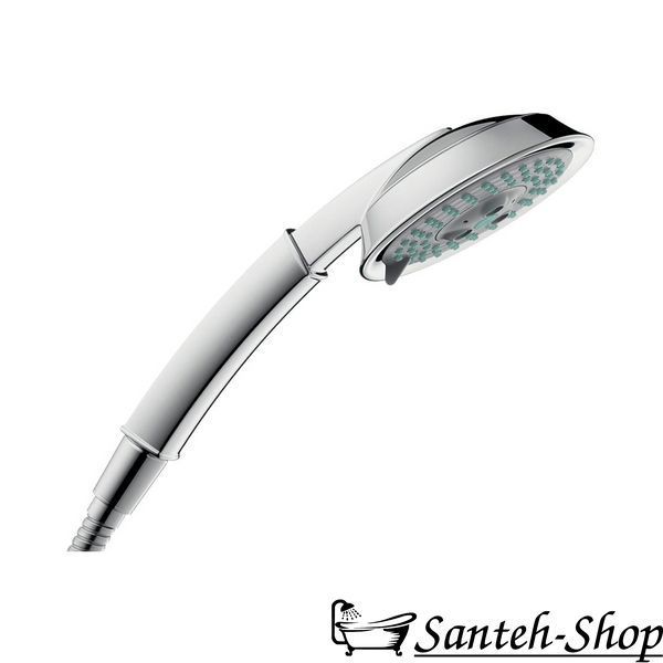 Душевой набор Hansgrohe Raindance Classic 100 3jet, хром (27843000) 27843000 фото