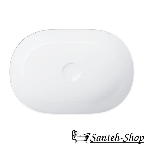 Lavoar de blat Omnires Mesa MESA460BP, oval, 460&times;315 mm, alb MESA460BP foto