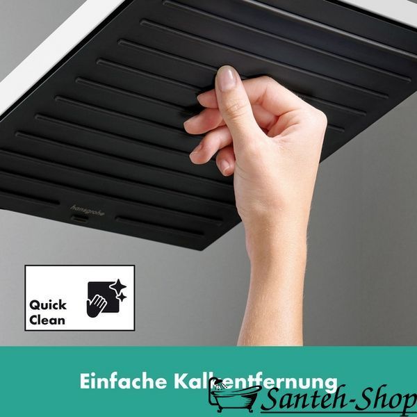 Duș fix Hansgrohe Pulsify E 260 1jet EcoSmart, alb mat (24331700) 24331700 foto