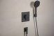 Set de duș Hansgrohe Raindance Alive Select S 3jet EcoSmart 24611340, cu suport și furtun de 1,6 m, crom mat negru 24611340 foto 3