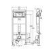 Kit de instalare pentru toaletă Prevista Dry 771973 (3 &icirc;n 1), cheie 773250 771973 +678630 +773250 foto 2