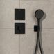 Переключатель Hansgrohe ShowerSelect Comfort E на 3 функции, Matt Black (15573670) 15573670 фото 2