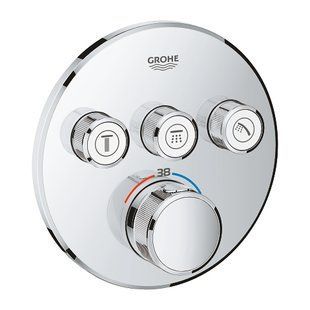 GROHE SMARTCONTROL термостат для душа/ванны с 3 кнопками, накладная панель 29121000 фото