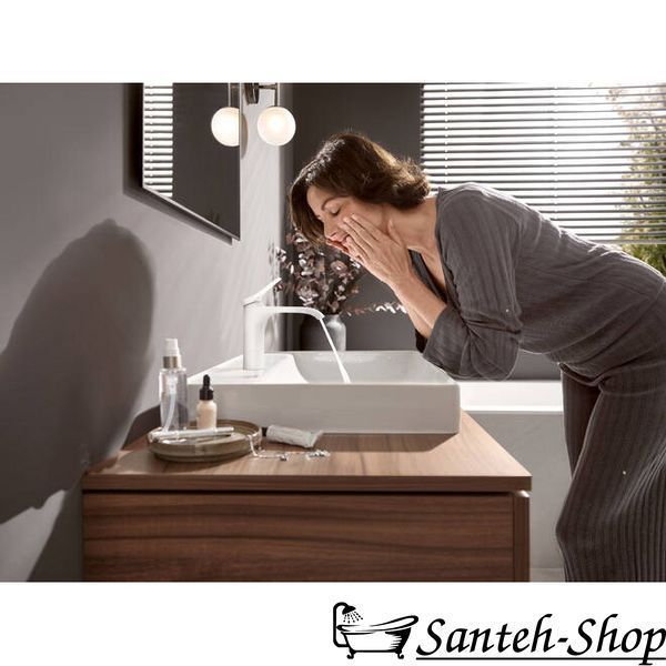 Baterie de lavoar Hansgrohe Vivenis 110, alb mat 75022700 75022700 foto