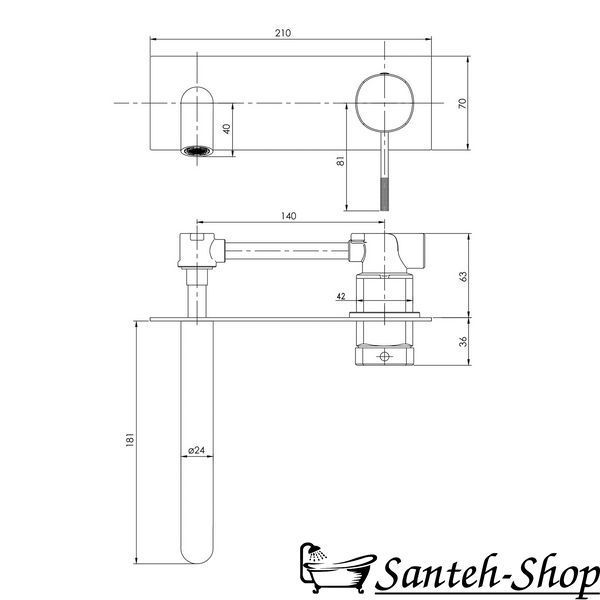 Baterie lavoar IMPRESE BRENTA ZMK071901030 ZMK071901030 foto