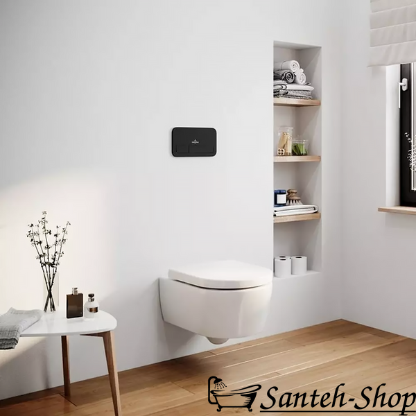 WC suspendat Villeroy & Boch Avento 5656HR01 DirectFlush 370x530x310 mm cu &icirc;nchidere silențioasă și capac QuickRelease 5656HR01 foto