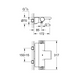 Grohe Grohtherm 2000 NOU termostat baie, crom 34464001 foto 7
