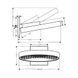 Duș suspendat Hansgrohe Rainfinity 360 mm (26230670) 26230670 foto 2