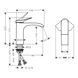 Baterie de lavoar Hansgrohe Vivenis 110, alb mat 75022700 75022700 foto 6